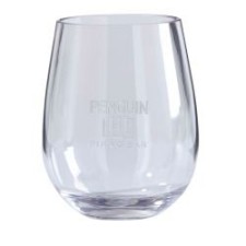 Tritan Stemless 16 oz Wine Glass 2 Piece Set - Laser Etched